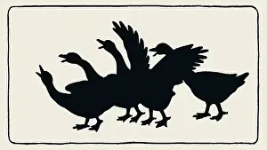 Tock: Tickety Tock - Silhouette illustration
