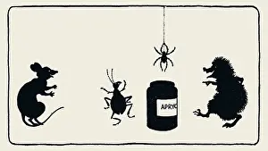 Apricot: Tickety Tock - Silhouette illustration
