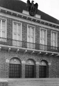 Silesian: The Tiegenhof community house, 1940