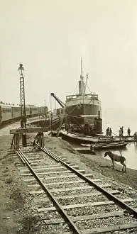 Embarkation: Tientsin (Tianjin) dockside