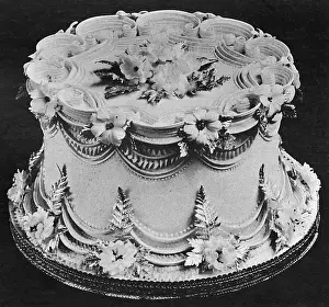 Tierd: One Tier Wedding Cake
