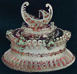 Tierd: One Tier Wedding Cake with Gondola