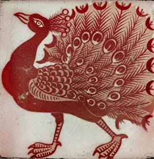 Frend: Tile with Peacock