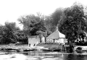 Tilehurst: Tilehurst, Roebuck Ferry House 1899