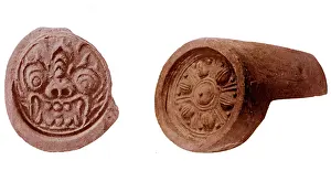 Manchuria: Tiles, Koguryo