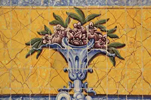Manueline: Tiles, Refectory, Jeronimos Monastery, Lisbon, Portugal