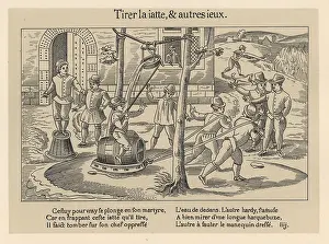 Dadresse: Tilting at a basin (tirer la jatte) while