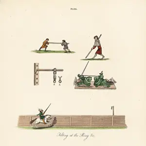 Tilting: Tilting games, 14th century