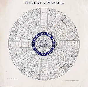 Tilts: Tilt's Almanack for the Hat, 1835