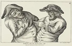 Disagreement: Tim Bobbin/John Collier illustration: Emotions: Anger