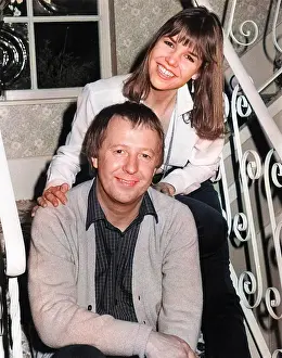 Tim Brooke-Taylor and Caroline Ellis