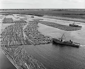 Assr: Timber floating, 1980
