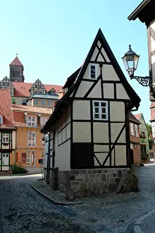 Quedlinburg: Timber-framed house, Quedlinburg, Germany