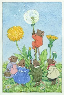 Weeds: What Is The Time? ? mice and dandelion
