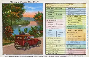 Savers: Time Savers Easy Correspondence card!