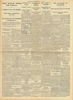 Demob: The Times Allied control of Germany