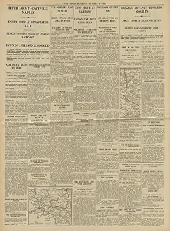 Temryuk: The Times Allied drive for Rome