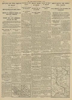 Temryuk: The Times Allied drive for Rome