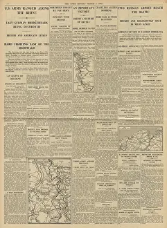 Kolberg: The Times Allied forces on the Rhine