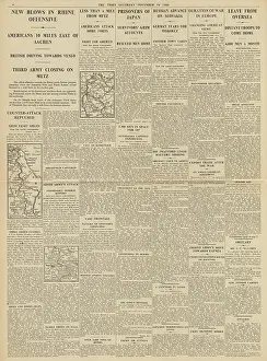 Geilenkirchen: The Times Allied winter offensive