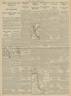Roer: The Times Allies advance on Cologne