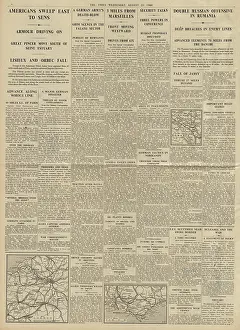 Falaise: The Times Allies advance on Paris