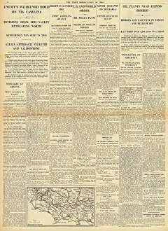 Cori: The Times Allies advance on Velletri