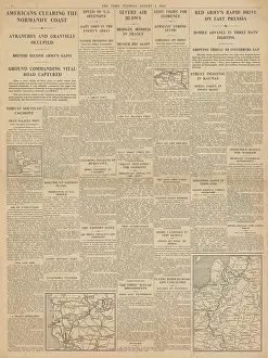 Avranches: The Times Allies capture Avranches