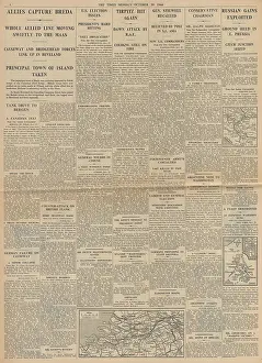 Leyte: The Times Allies capture Breda
