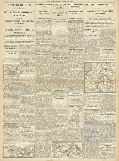 Arezzo: The Times Allies capture Caen