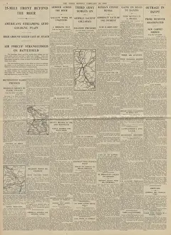 Koniev: The Times Allies capture Duren