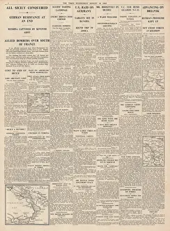 Tipton: The Times Allies conquer Sicily