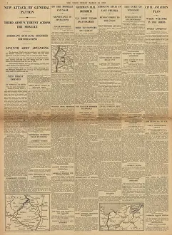 Malinovsky: The Times Allies cross the Moselle