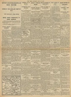 Solomons: The Times Battle of Kursk