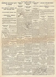 Leyte: The Times Battle of Leyte Gulf