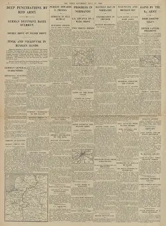 Vilna: The Times Battle for Normandy