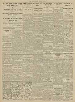 Avranches: The Times Battle for Rennes