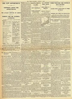 Isaacs: The Times British Cabinet announced
