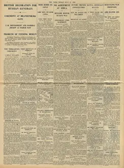 Wavell: The Times British planes bomb Sabang