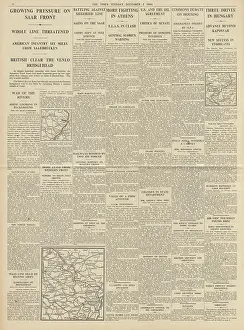 Piraeus: The Times US forces shell Saarbrucken