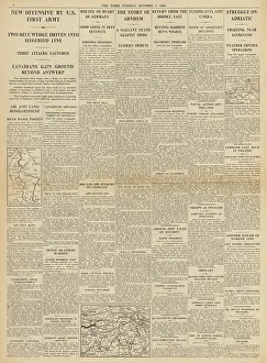 Sosnkowski: The Times US forces through Siegfried Line