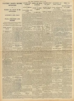 Recipients: The Times General Election campaign