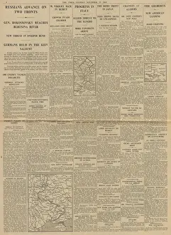 Salient: The Times heavy fighting in Kiev Salient