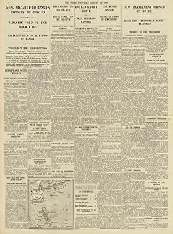 Showa: The Times MacArthur gives orders to Tokyo
