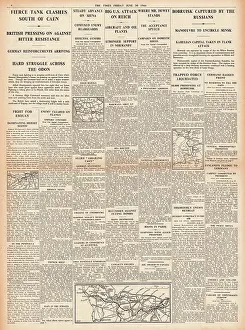 Dewey: The Times Operation Epsom in Normandy