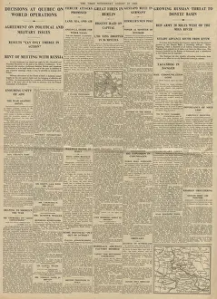 Quadrant: The Times RAF bombing raid on Berlin