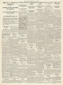 Salonica: The Times RAF bombing raid on Cologne