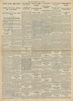 Chastise: The Times RAF Dambuster raids