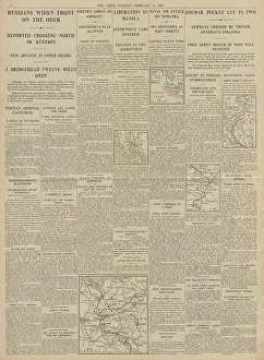 Sumatra: The Times Red Army advance on Berlin