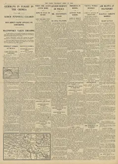 Kohima: The Times Red Army advance into Crimea